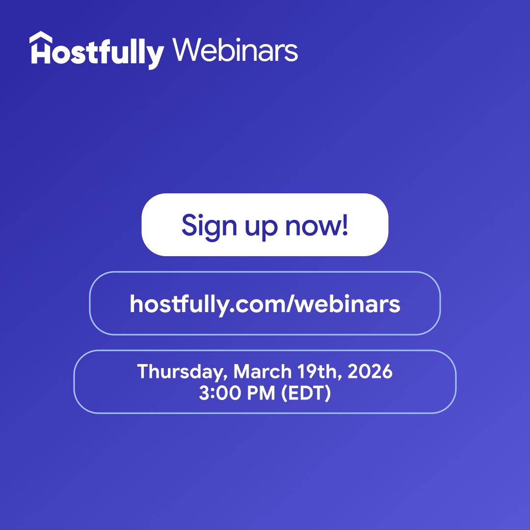 Hostfully tweet media