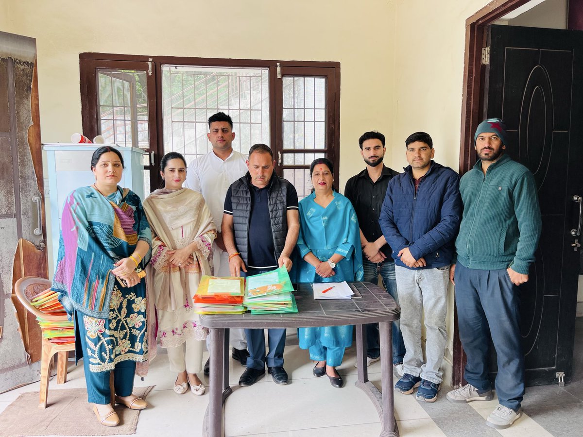 AzharmehmoodBjp's tweet photo. Today an important organizational meeting was held at BJP Office Rajouri under the leadership of Dev Raj Sharma ji.
Key discussions focused on strengthening the party structure and future strategies.
All karyakartas participated with great enthusiasm and dedication.
Together, https://t.co/pZ4RDU2EIP