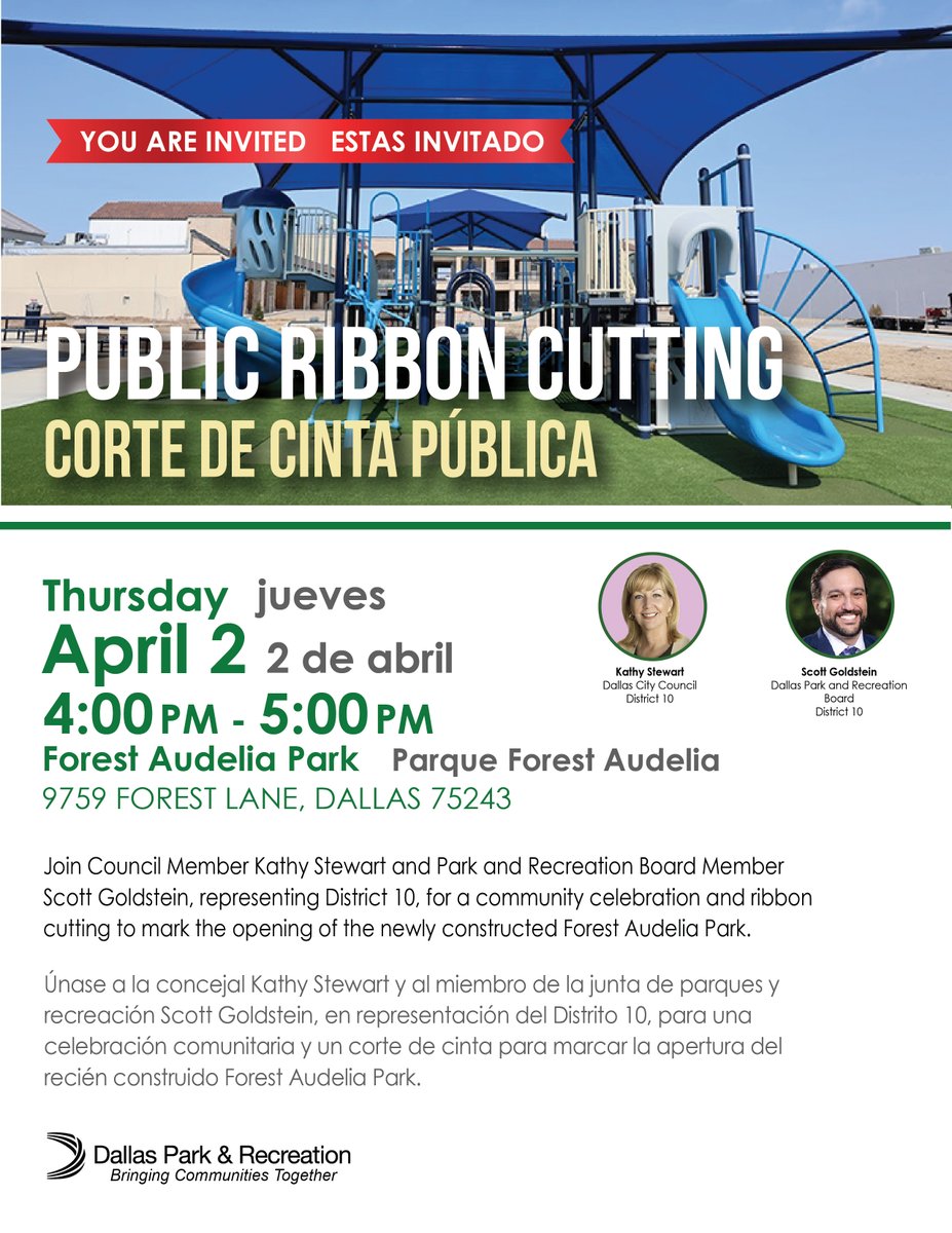 Dallas Park and Recreation Department tweet media