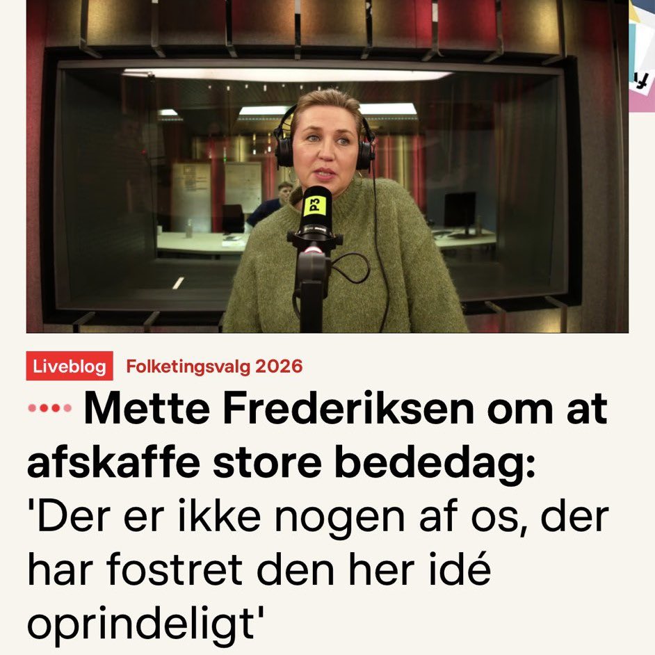 Merete Riisager tweet media