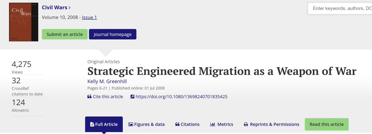 spikesguides's tweet photo. Finally someone says the quiet part out loud.

This isn't limited to just Europe.

It's in the US too.

These people are not humanitarians, they want an eternal underclass that will vote for them forever. It's called Strategic Engineered Migration (SEM). 

They hate the migrants they bring in but they see them as a necessary evil.

SEM is a form of Fifth Generation Warfare (5GW), or non-kinetic warfare, waged on populations and states to induce various outcomes. 

It may be done to try to destabilize a nation by releasing prisoners and mental hospital patients into a receiving nation (Cuba in the 80s, Venezuela in recent history). 

It may also be done to induce a population shift to change voting outcomes or induce cultural shifts (Belarus did this with Middle Eastern Migrants in 2021, forwarding them to Poland and greater Europe).

In this case, it is warfare waged by internal parties wrestling for control of the state, using lives as pawns.

The goal is first and foremost, to secure power forever and to keep the people beholden to the party. This is done by expanding social programs ad-infinitum to the underclass (bribes). 

On top of this, systems are kept in place to make economic mobility more difficult or impossible for the subject population. This is often done by collusion with large businesses to suppress wages.

This creates a learned helplessness that locks the population in place, usually in neighborhoods that become ghettos (until the party needs the population to move), and keeps them constantly voting for the party that sustains them. 

It converts the state from a manager into a deity. 

It's simultaneously a power play and a power trip for these people.

Politicians are scum and they hate you. They hate every single one of you. 

Unless you are one of their friends, they hate you.