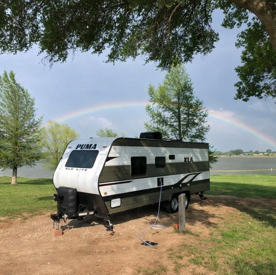 MonctonRV's tweet photo. 🌈 They say there’s a pot of gold at the end of every rainbow…
For RVers, it might just be a Grand Design RV waiting for the next adventure. 🍀

Happy St. Patrick’s Day!

📸: Joanna https://t.co/mpxHHgEvZd
