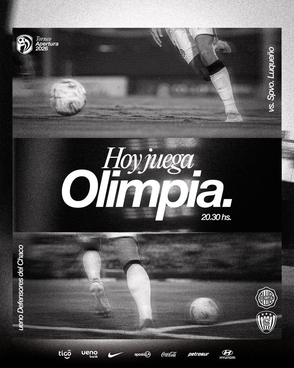 Compromiso por la camiseta, entrega en cada pelota y unidad en busca del objetivo.

Vamos por un paso más.

¡Nos vemos en <a href="/ElDefensores/">ueno Defensores Del Chaco</a>, Olimpistas!

🤍🖤🤍