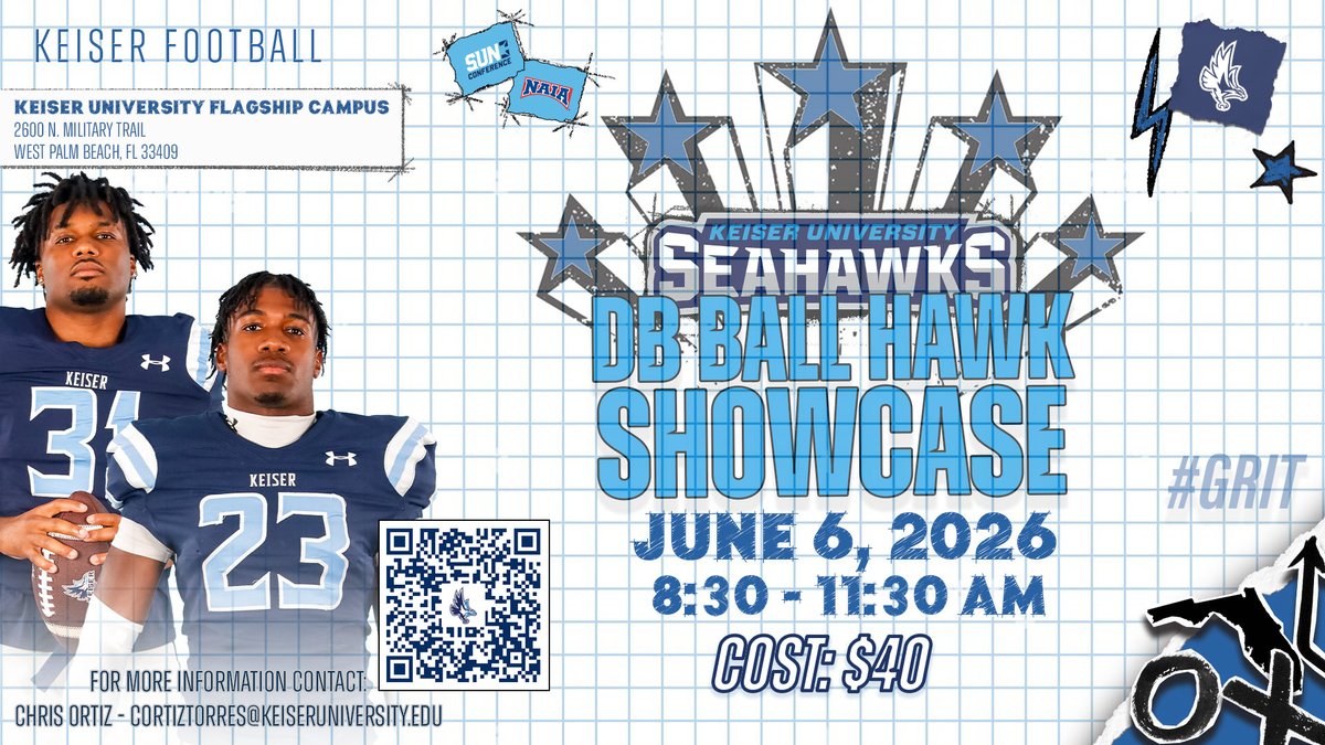 Keiser Football tweet media