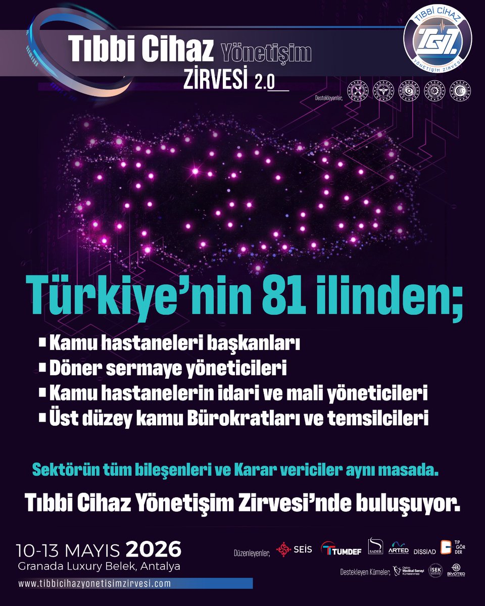 Tıbbi Cihaz Yönetişim Zirvesi tweet media