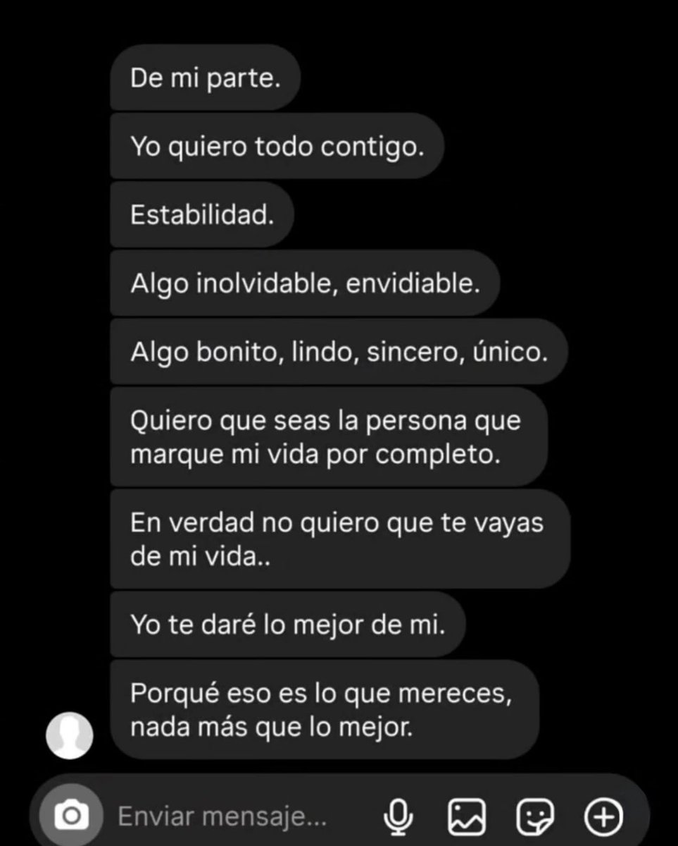 el mensaje q todas queremos recibir