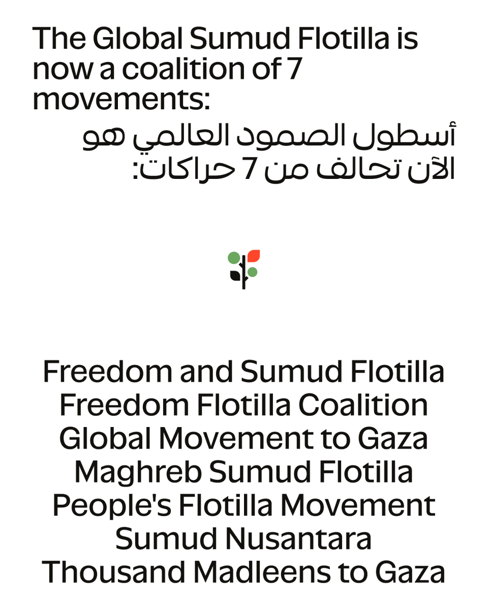 Global Sumud Flotilla tweet media