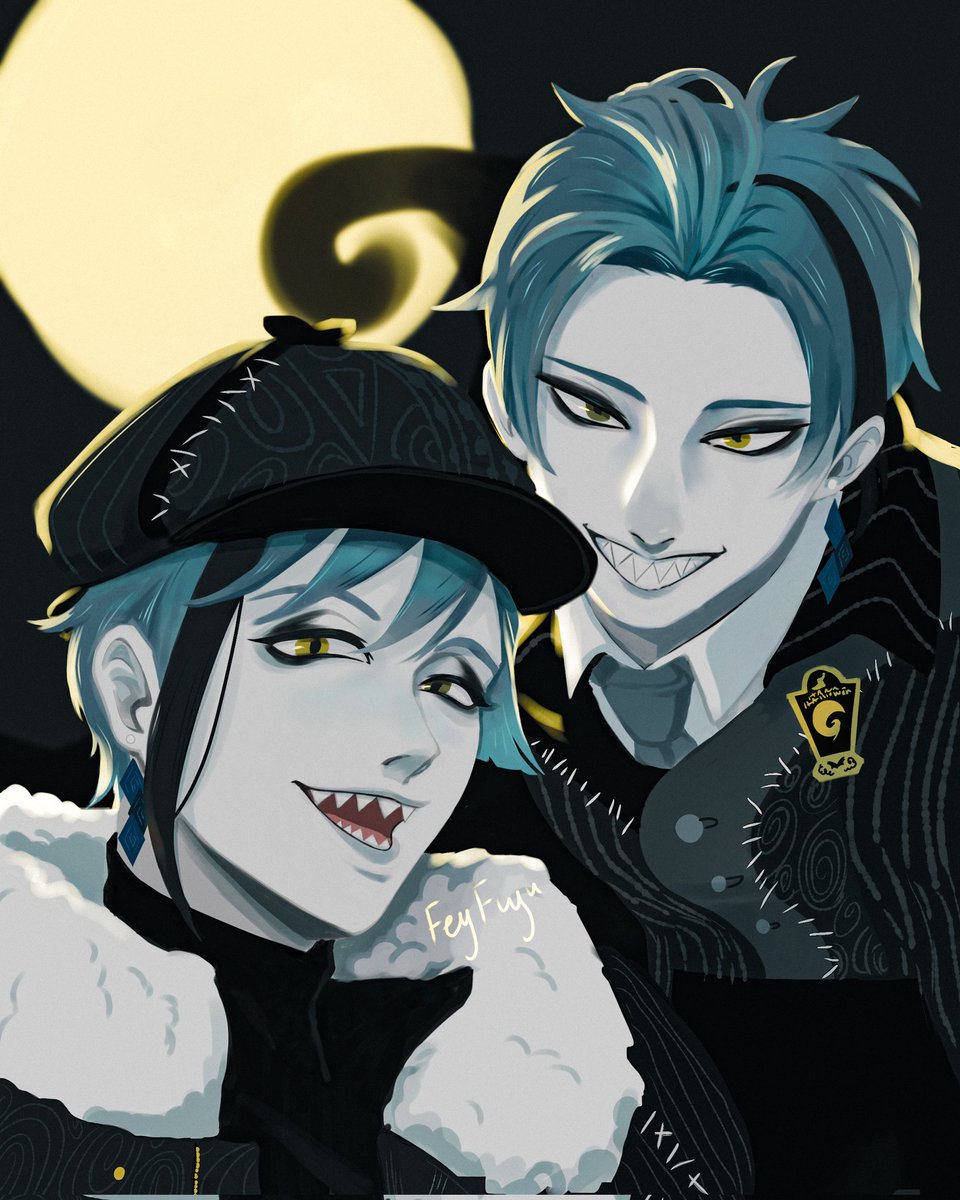 feyfuyu's tweet photo. #floydleech #jadeleech #twistedwonderland #ツイステッドワンダーランド #twstファンアート https://t.co/EJ4rSWhHCb