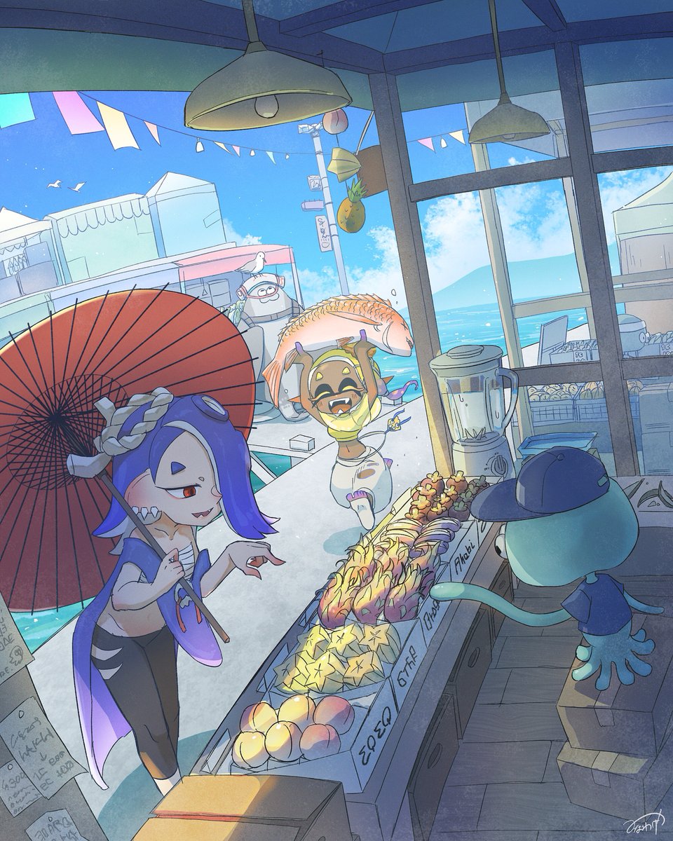 minawakee's tweet photo. #見つけてくれてありがとう祭開幕
ありがとうございます…！🦑🐙 https://t.co/8MLShF3N3r