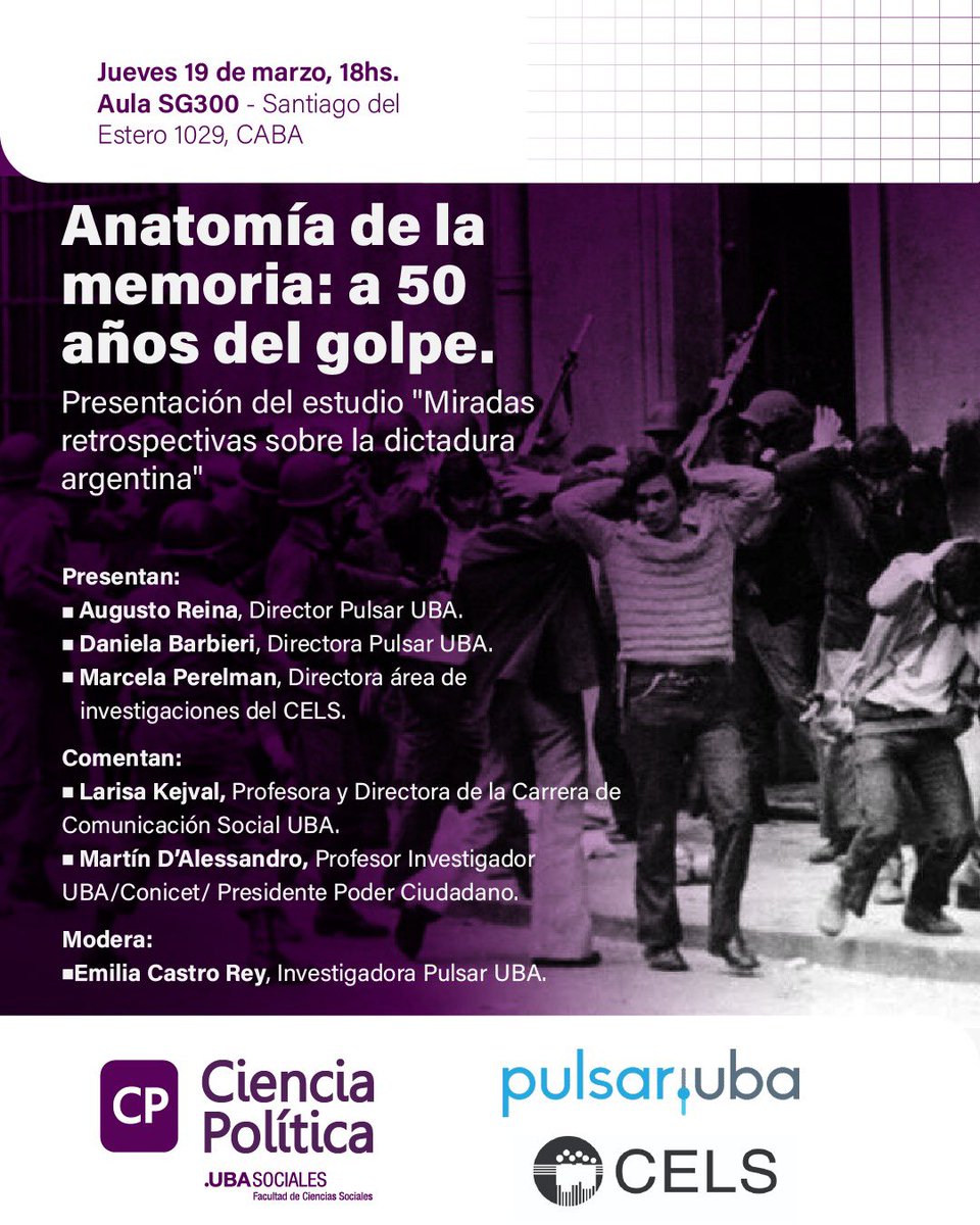 Ciencia Política - UBA tweet media