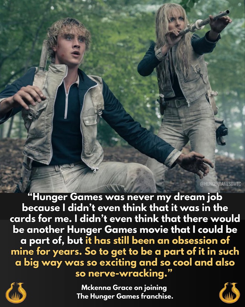 “It has still been an obsession of mine for years. So to get to be a part of it in such a big way was so exciting and so cool and also so nerve-wracking." — Mckenna Grace