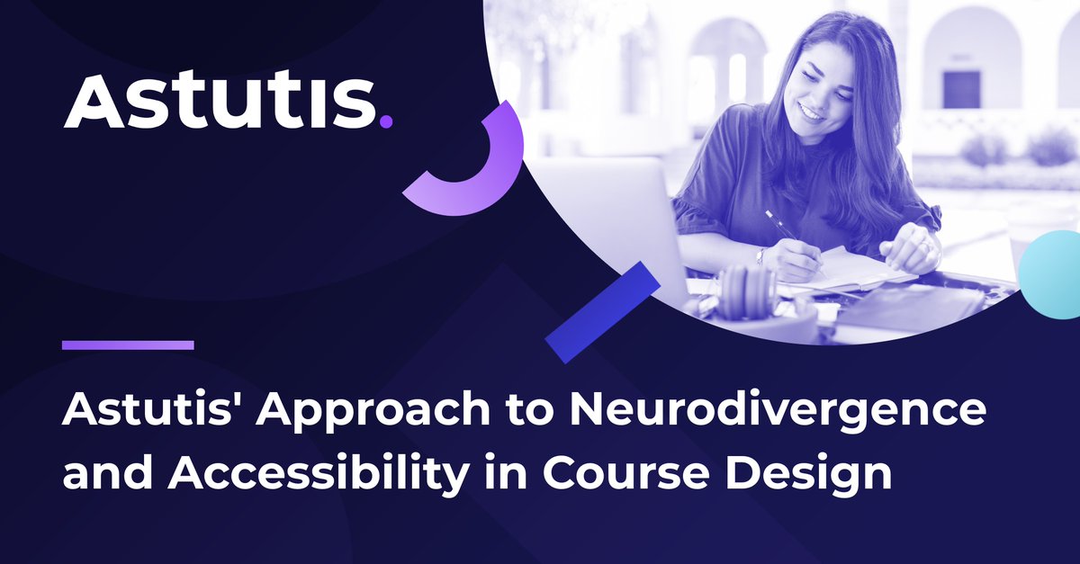 Astutis's tweet image. 🧠 It’s Neurodiversity Celebration Week.

Around 1 in 7 people in the UK are neurodivergent,

At Astutis, our courses are built with accessibility in mind

Discover our approach to accessible learning 👇
ow.ly/3OwG50YtwSH

#NeurodiversityCelebrationWeek #NCW2025