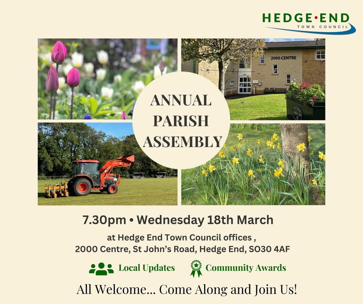 Hedge End Town Council tweet media