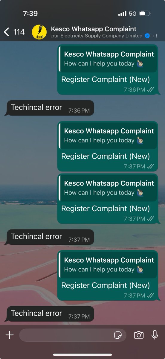 ⁦<a href="/AKSharmaOffice/">AK Sharma Office</a>⁩ ⁦<a href="/KESCoHQ/">Kanpur Electricity Supply Company</a>⁩ ⁦<a href="/KescoMd/">KESCo MD</a>⁩ This is how your WhatsApp complaint works for citizens of Kanpur. Trying since past 30 mins toll free number not working , WhatsApp complaint not working. How to lodge a complaint now?