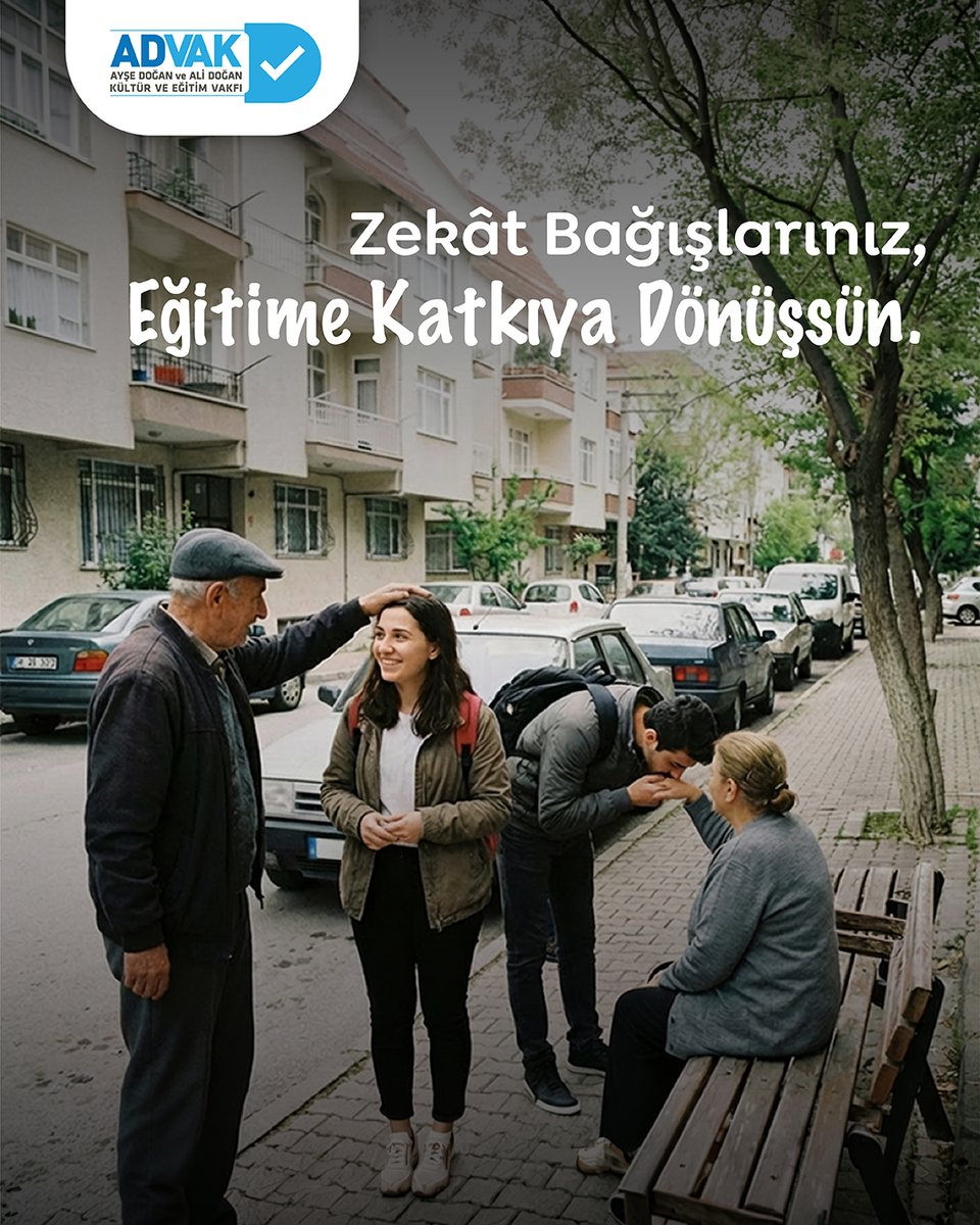 Zekât bağışlarınızı, gençlerimizin eğitim yolculuğunda umuda dönüştürüyor, birlikte geleceği güçlendiriyoruz.

#ADVAK #Ramazan #Zekât #Bağış #Eğitim #BirlikteGeleceğe