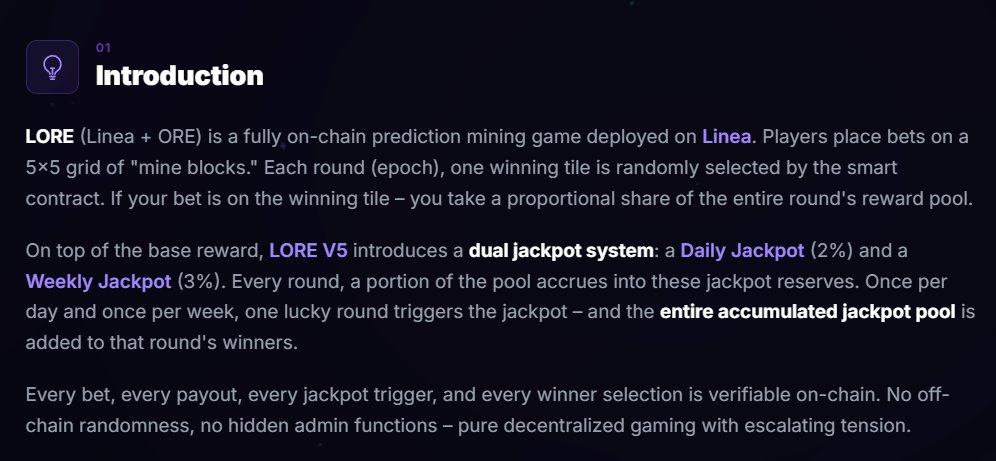 LORE tweet media