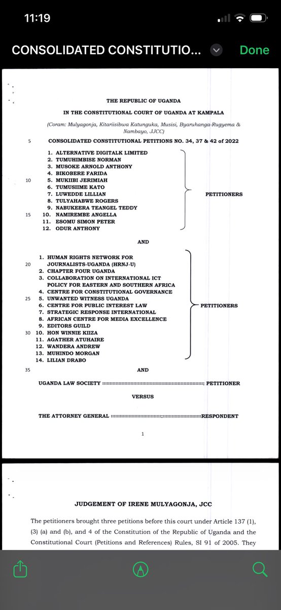 MaleMabiriziHKK's tweet photo. LIVE FROM LUZIRA PRISON: This is my FRESH message in my handwriting &amp; signed by me ✍️ on the CONSTITUTIONAL Court nullifying the STUPID computer 🖥 Amendment Act, 'Nsereko Bill' and OUR way forward...
Fundraising via 0758007311/0774602433
#MabiriiziatLuziraIllegally #FreeMale https://t.co/aR2djBOHhY