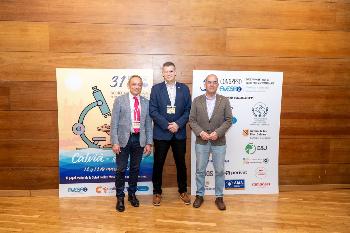Last week, our Spanish Country Ambassador, Juan Avila, attended the 31st AVESA Congress, which took place in Mallorca.

We were pleased to sponsor this year’s event, which discussed the crucial role of veterinary public health in tourism.

#AVESA #VeterinaryPublicHealth