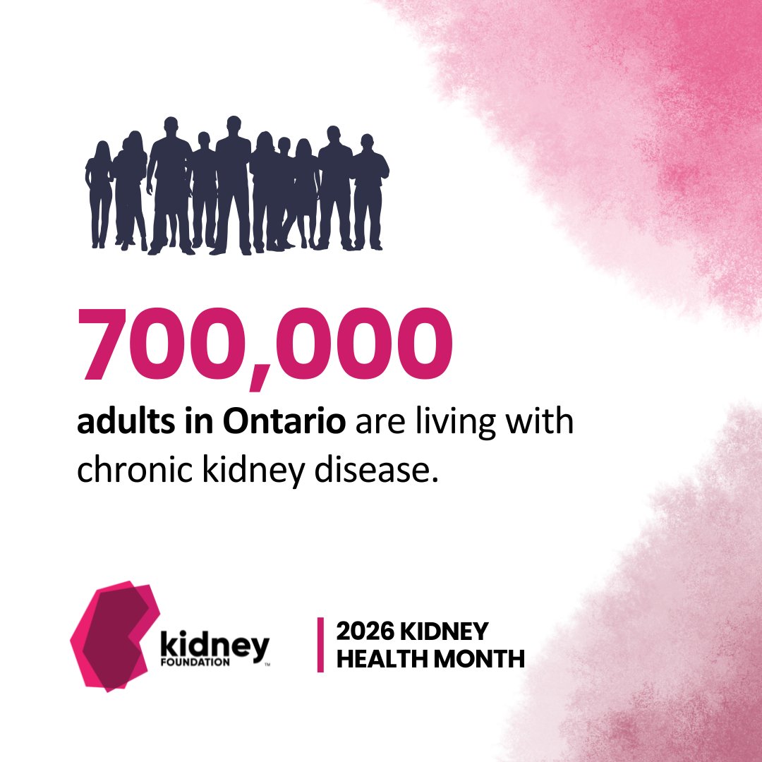 Kidney Foundation ON tweet media