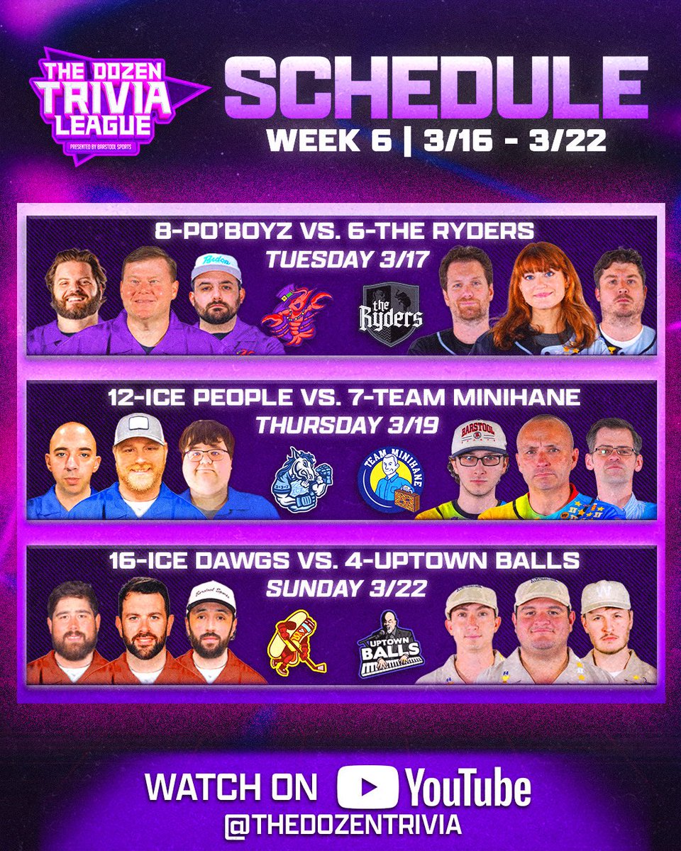 The Dozen Trivia tweet media