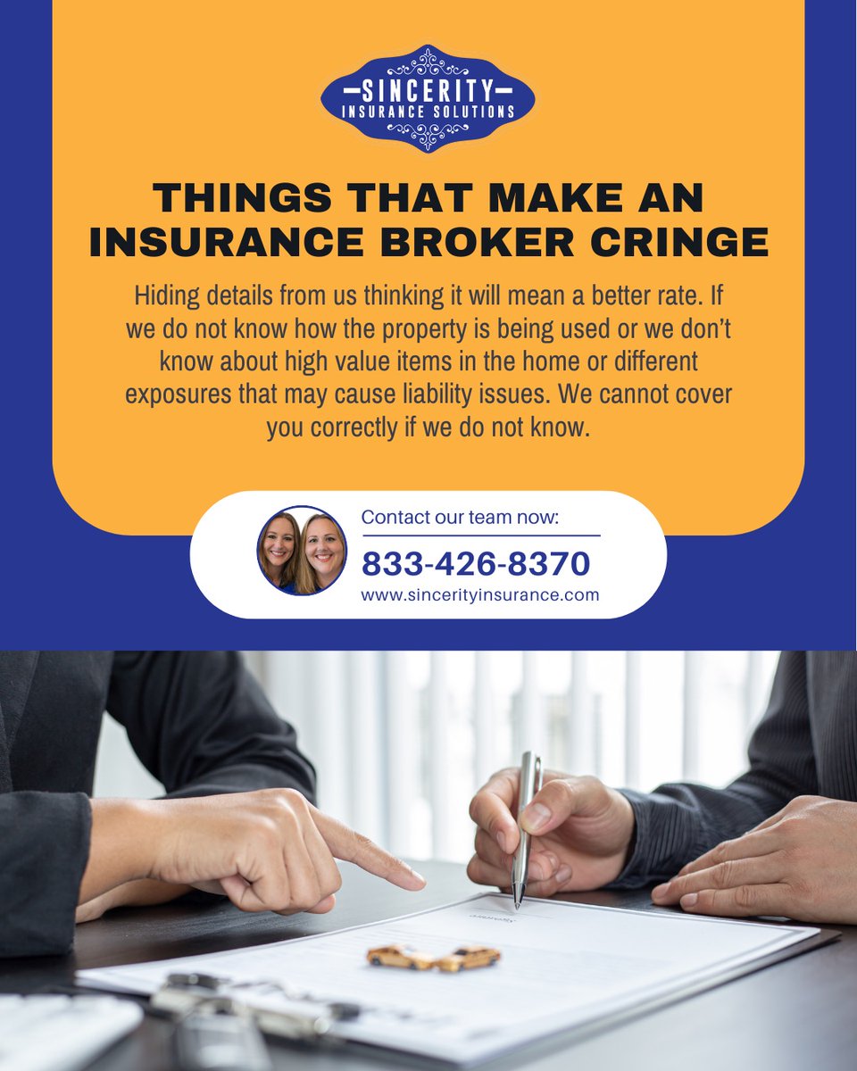 Offering insurance solutions with integrity.  Independent insurance agency because we work for YOU to find the right insurance company to fit your needs.  

#az #il #mi #mo #nc #ok #tn #tx #wi #cringe #integrity #trust #wecare