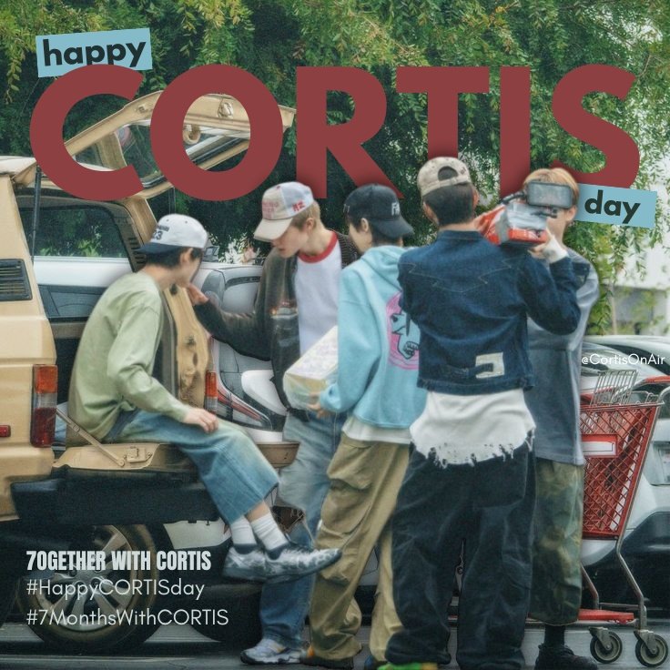 It has been 7 months since CORTIS debuted. With their love for music, for performing, and for producing they have achieved so many milestones. They've given us more than what we expect from them, and that says something about how CORTIS love what they do. 🩷

To CORTIS, happy 7