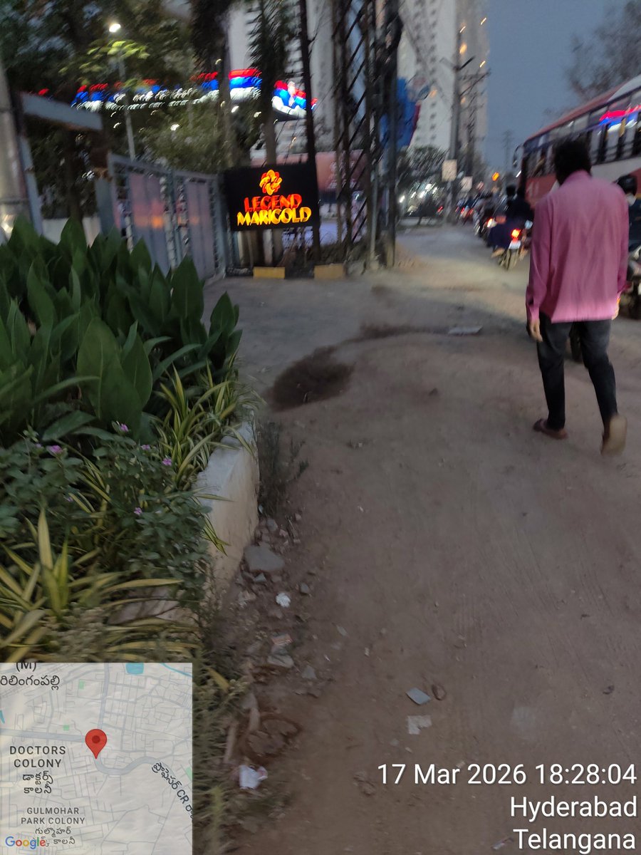 kktsmedia's tweet image. @GHMCOnline
@CYBTRAFFIC
#Footpath ??
#WalkWay ??
@. AllInd ↔️ Lingamplli RuB
#MyWalkMyRight
#MySpaceHyd 
@TOIHyderabad 
@NewsMeter_In 
@andhraprabha_ 
@eenadulivenews
