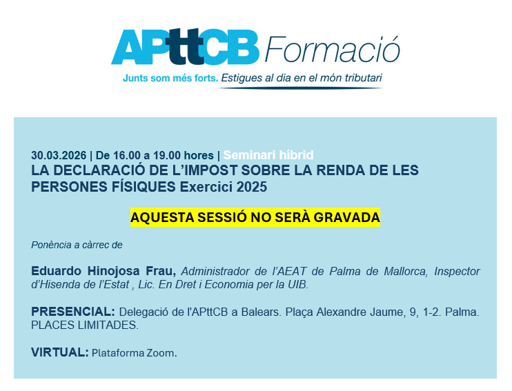 APttCB - Tècnics Tributaris tweet media