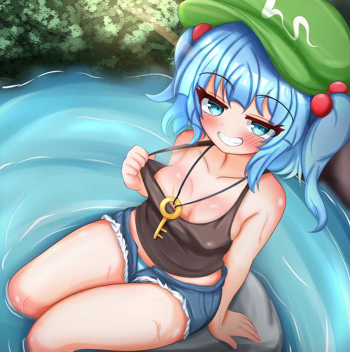 タンクトップにとり 