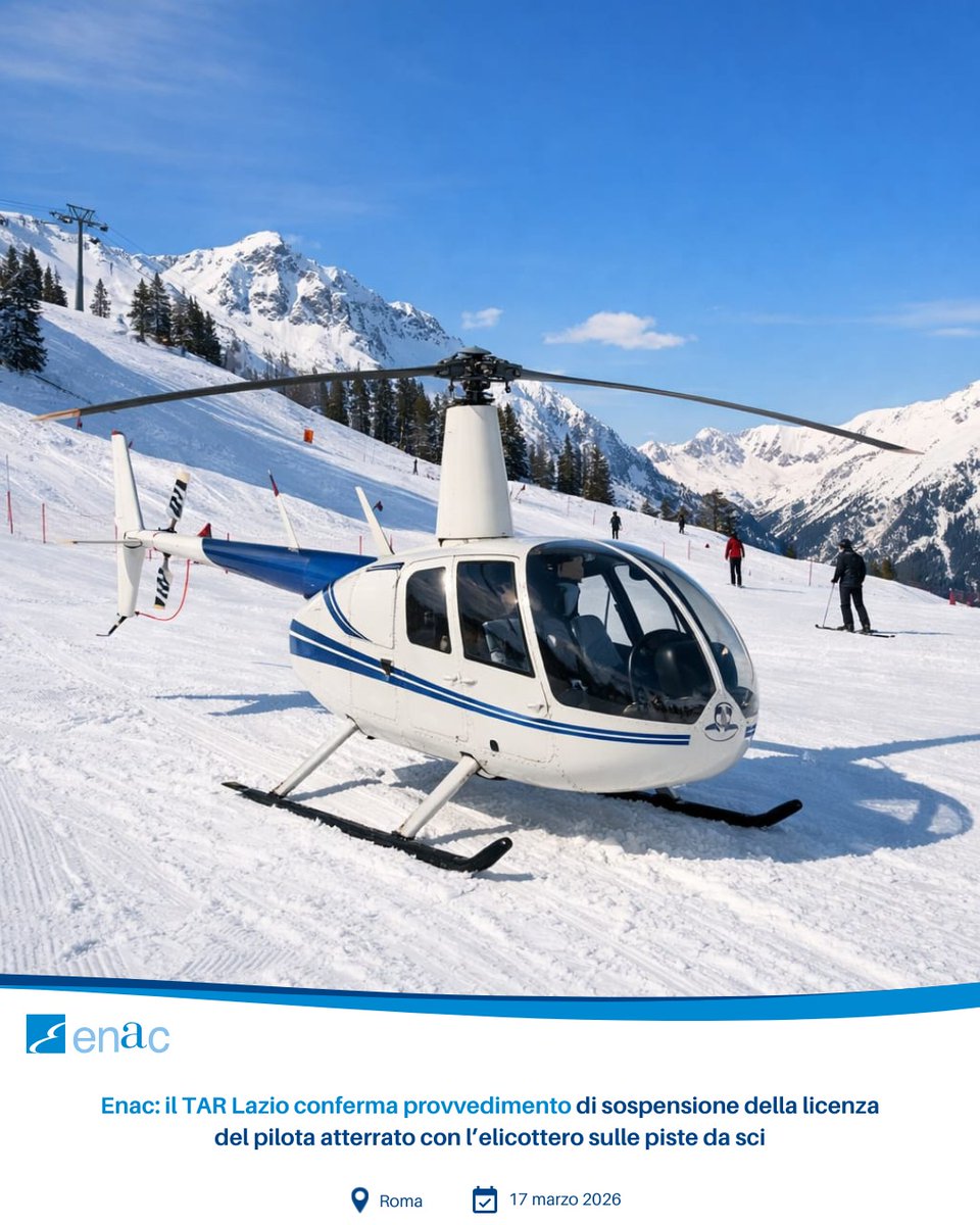 ENAC - Ente Nazionale per l'Aviazione Civile tweet media