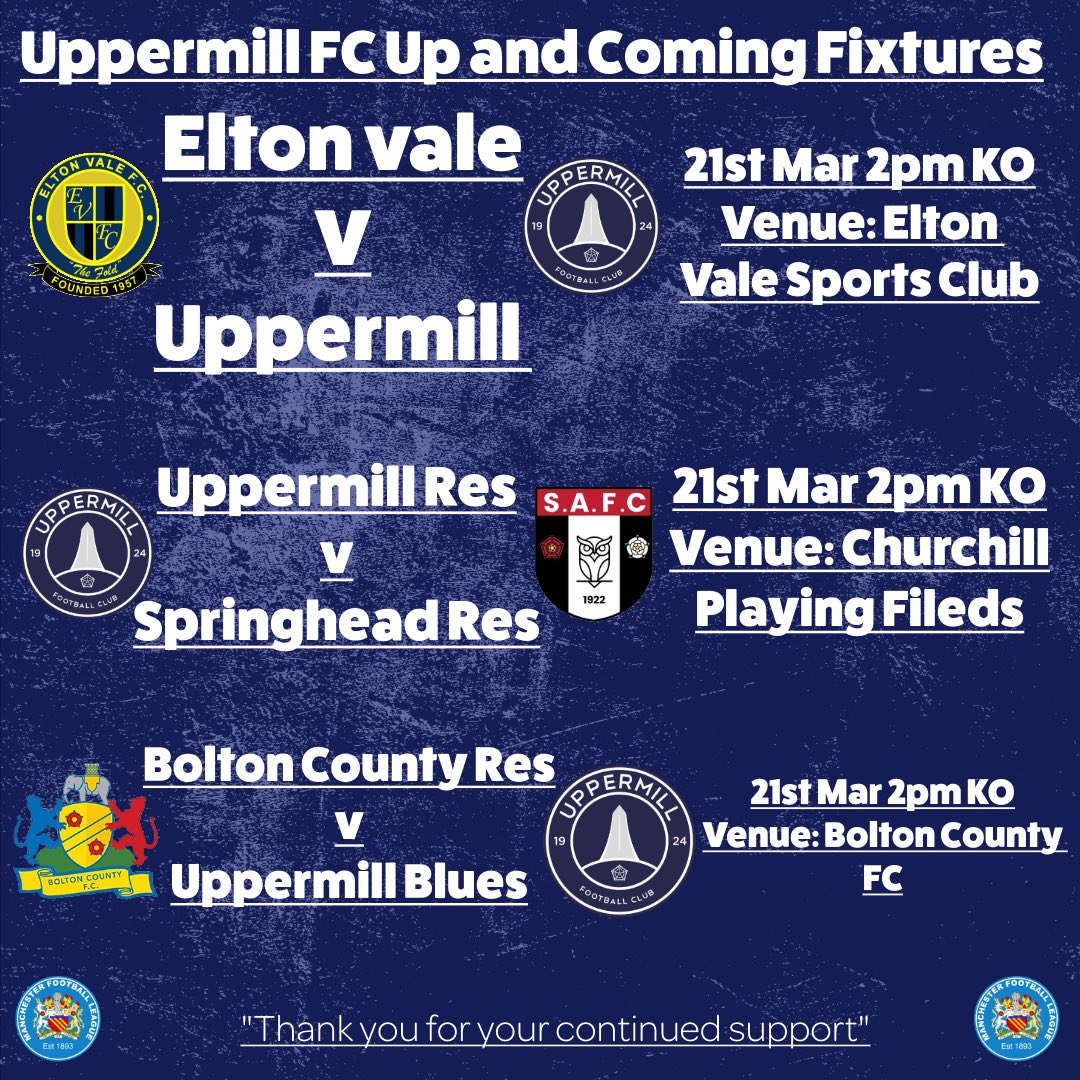 Uppermill FC tweet media