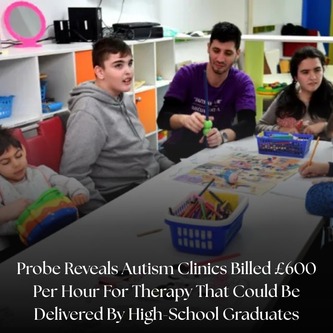 IBTimesUK's tweet image. Probe Reveals Autism Clinics Billed £600 Per Hour For Therapy That Could Be Delivered By High-School Graduates

Wall Street Journal Investigation Uncovers Massive Medicaid Billing Exploitation

#Autism #Exploitation #wallstreetjournal

Read More: ibtimes.co.uk/indiana-autism…