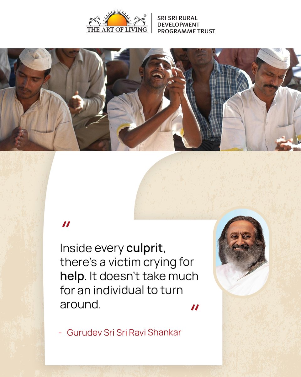 Sri Sri Rural Development Programme Trust tweet media