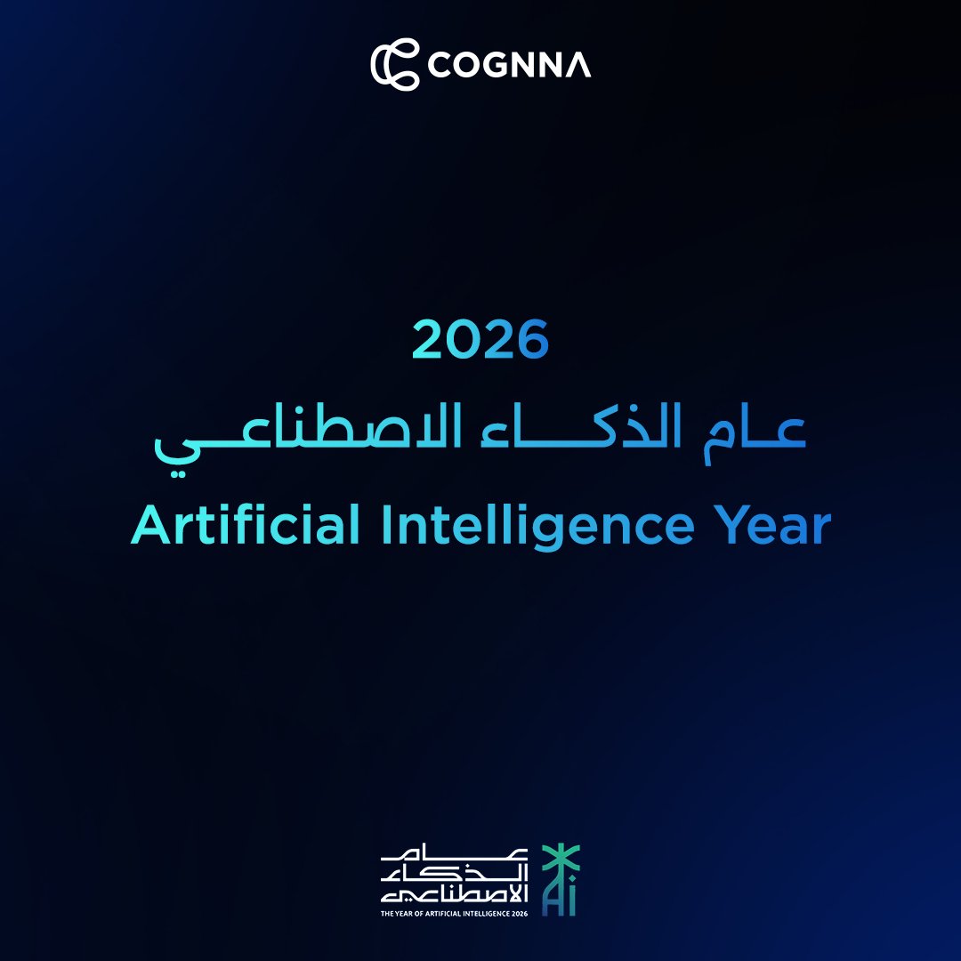 cognna's tweet photo. تزامناً مع إعلان المملكة العربية السعودية عام 2026 عاماً للذكاء الاصطناعي، نجدد في "كوقنا" (COGNNA) التزامنا الراسخ بحماية وتأمين الفضاء الرقمي، لنكون الدرع التقني لهذا التحول الطموح.

بصفتنا شركة رائدة في حلول الأمن السيبراني القائمة على الذكاء الاصطناعي (Agentic AI)، نفخر بأن نكون جزءاً من هذه الرحلة التي تعيد تعريف كيفية حماية المنظمات لأصولها ونموها في ظل مشهد رقمي متسارع التطور.

في "كوقنا"، نؤمن بأن الحماية الحقيقية تكمن في تمكين العنصر البشري.

معاً، نلتزم ببناء بيئة رقمية محصنة ومبتكرة للمملكة والمنطقة، تضمن استمرارية النمو والريادة.

The year 2026 marks a defining moment for Saudi Arabia, officially declared the Year of Artificial Intelligence, highlighting the Kingdom’s vision to accelerate advanced technology adoption.

As an agentic AI cybersecurity company, COGNNA is proud to be part of this journey, one that is redefining how organizations operate, defend, and scale in a rapidly evolving digital landscape.

We’re excited to contribute to shaping a more secure, AI-enabled future in the Kingdom and across the region.

#SaudiAIYear #ArtificialIntelligence #Cybersecurity #Vision2030 #COGNNA

#عام_الذكاء_الاصطناعي