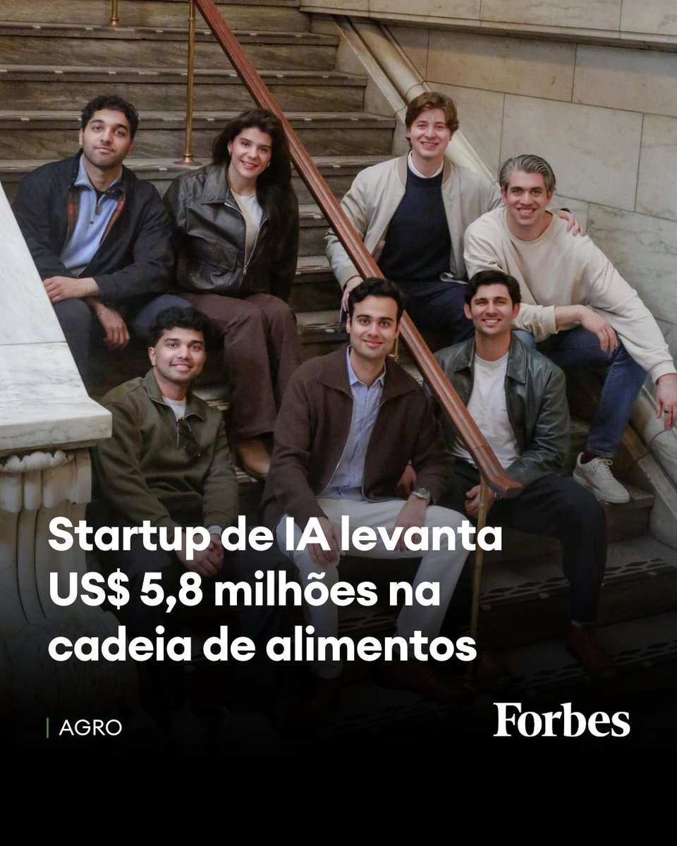 ForbesBR's tweet image. Saiba o que é a Anchr, plataforma criada por um grupo de jovens para atuar na logística do alimento

Leia mais em: forbes.com.br/forbes-agro/20…

(Fotos: AF_Divulg/ Catherine Delahaye/ Tanja Ivanova/ Getty Images)

#InteligenciaArtificial #Startups #FoodTech #ForbesTech #ForbesAgro