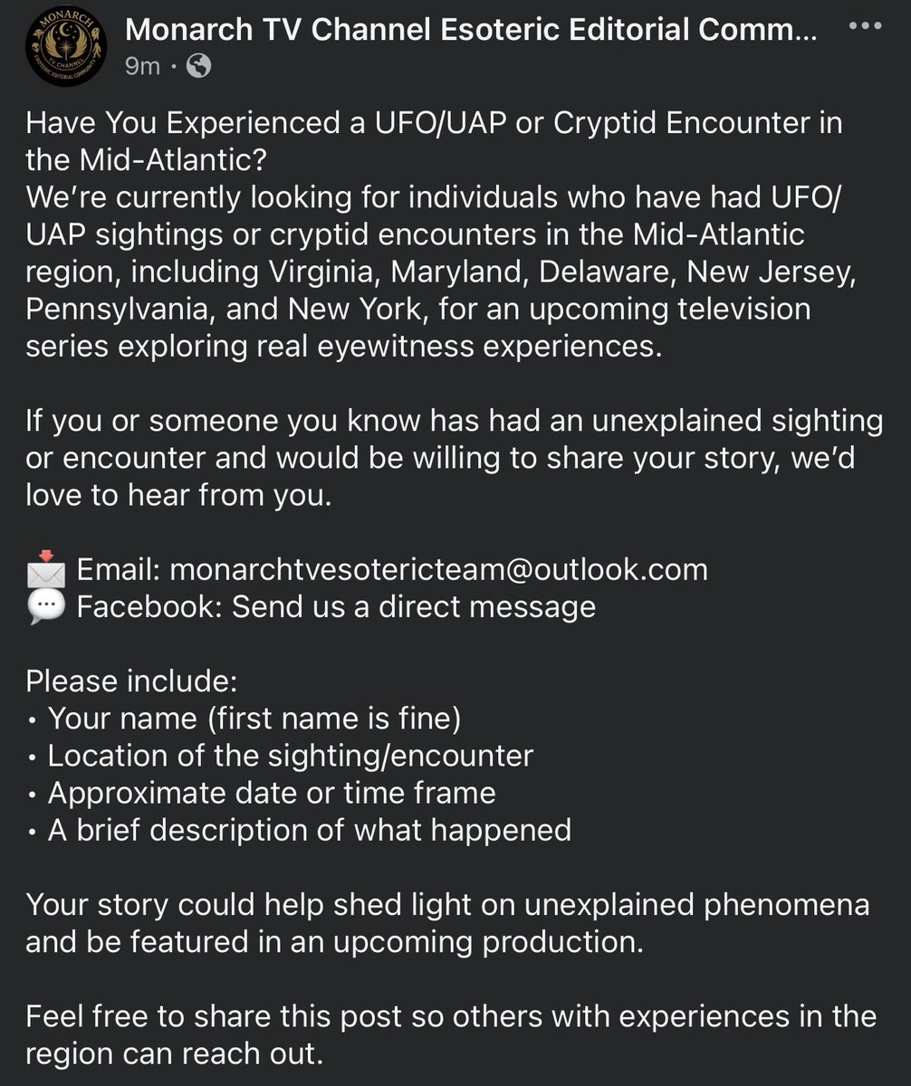 Monarch TV Channel Esoteric Editorial Community tweet media