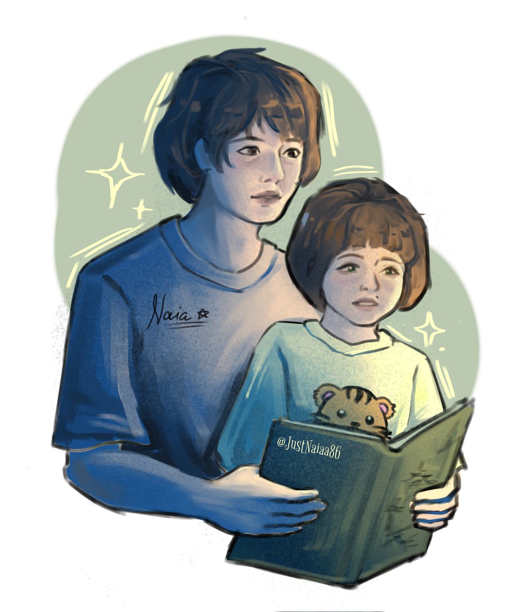 JustNaiaa86's tweet photo. Day 1 — Familial Love #ByersBrothers #Jonwill
Little Jonathan used to read little Will a bedtime story every night 🌟 The Byers brothers are very dear to me
Sorry, my art style changes with the weather LOL I'm experimenting (sorry it's a little late!)
#willbdayweek2026 https://t.co/DTJqR6CbpN
