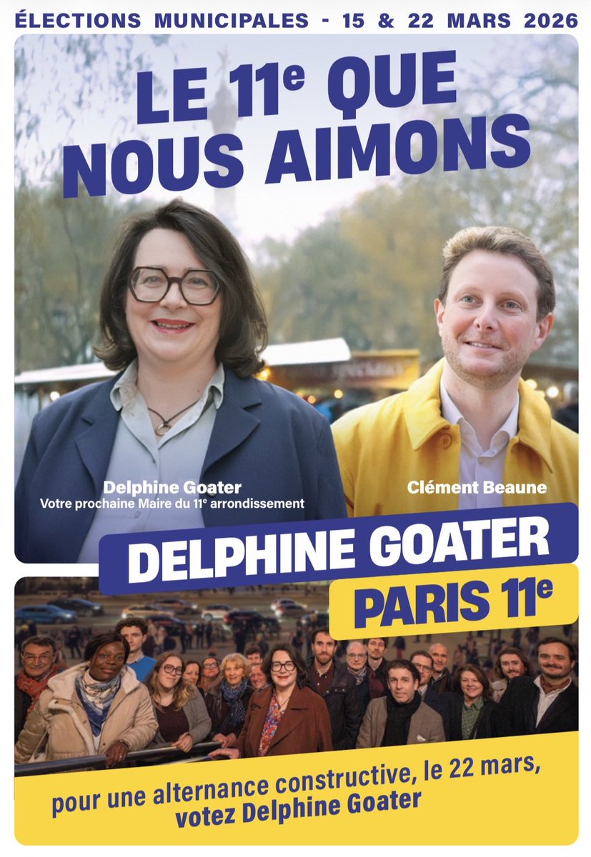 RE_Paris11's tweet photo. À #Paris11, nous continuons de porter les valeurs de l'alternance progressive, avec nos deux têtes de liste @DGoater et @CBeaune 🗳️🔥

🚀 On continue ! https://t.co/ZXvDvfL7lK