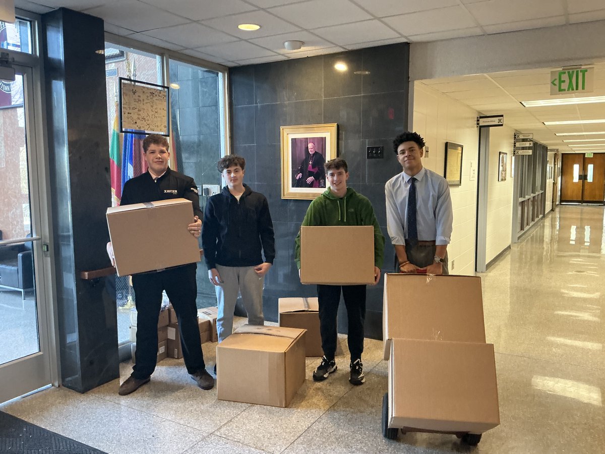 Xavier High School tweet media