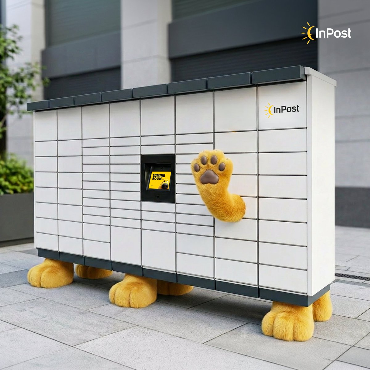 Paczkomat, Kurier tweet media