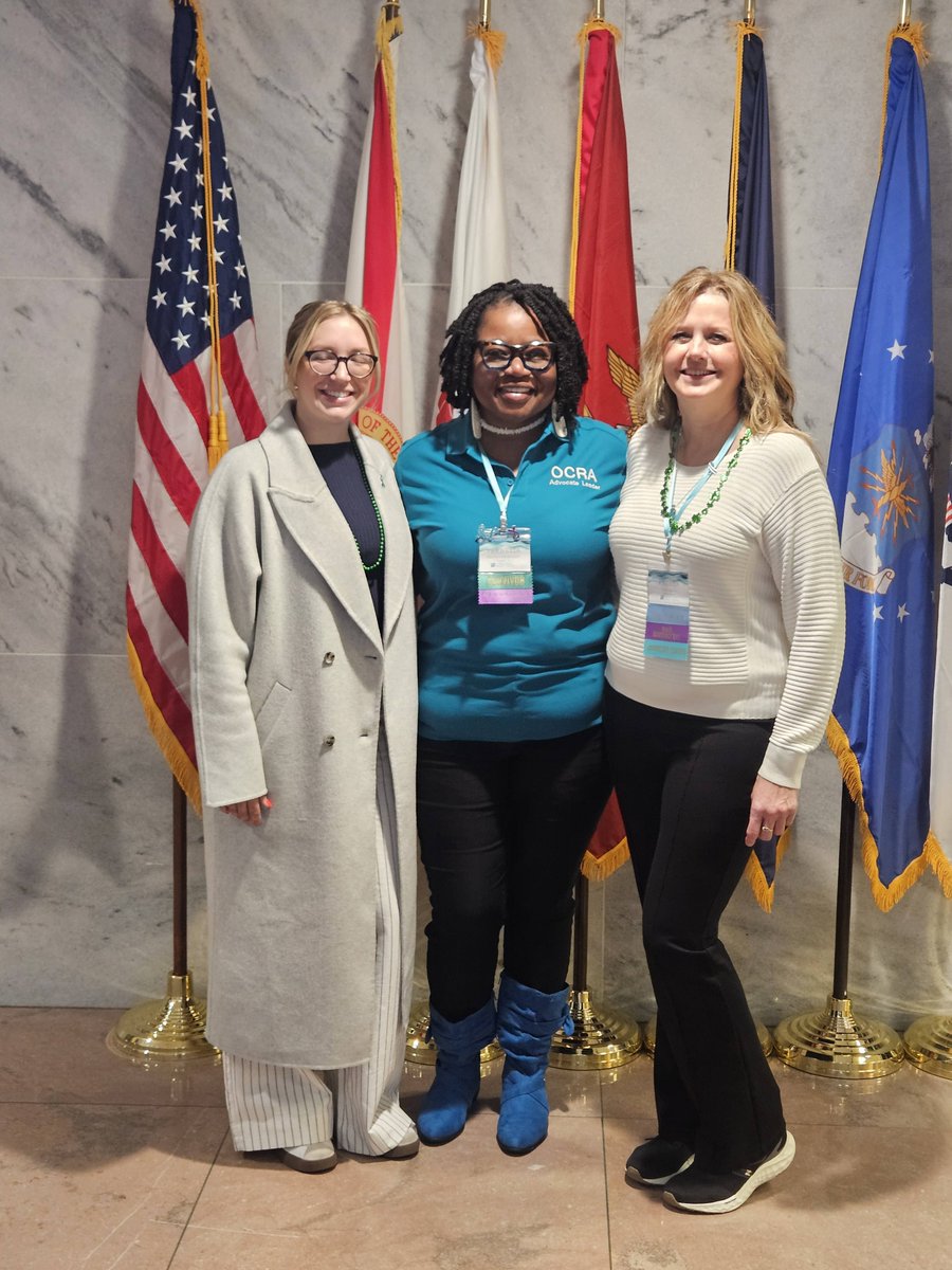 Oklahoma and Wisconsin are ready to meet their Senators and Representatives for Ovarian Cancer Research Alliance OCRA Advocacy Day. 

Have a productive meeting.💙🦋

#OCRA #OCRAHOPE #TealAction #OvarianCancer #GynCancer