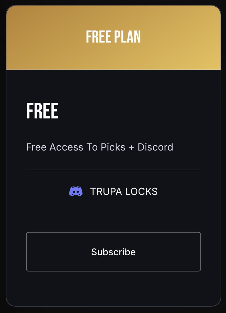 TRUPA LOCKS tweet media