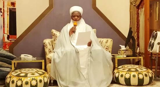 NigeriaStories's tweet photo. JUST IN: The Sultan of Sokoto, Alhaji Muhammad Sa’ad Abubakar, has called on Muslims across Nigeria to begin the search for the Shawwal crescent, which will signal the end of Ramadan and the commencement of Eid-el-Fitr celebrations. https://t.co/P5XUDzO4JN
