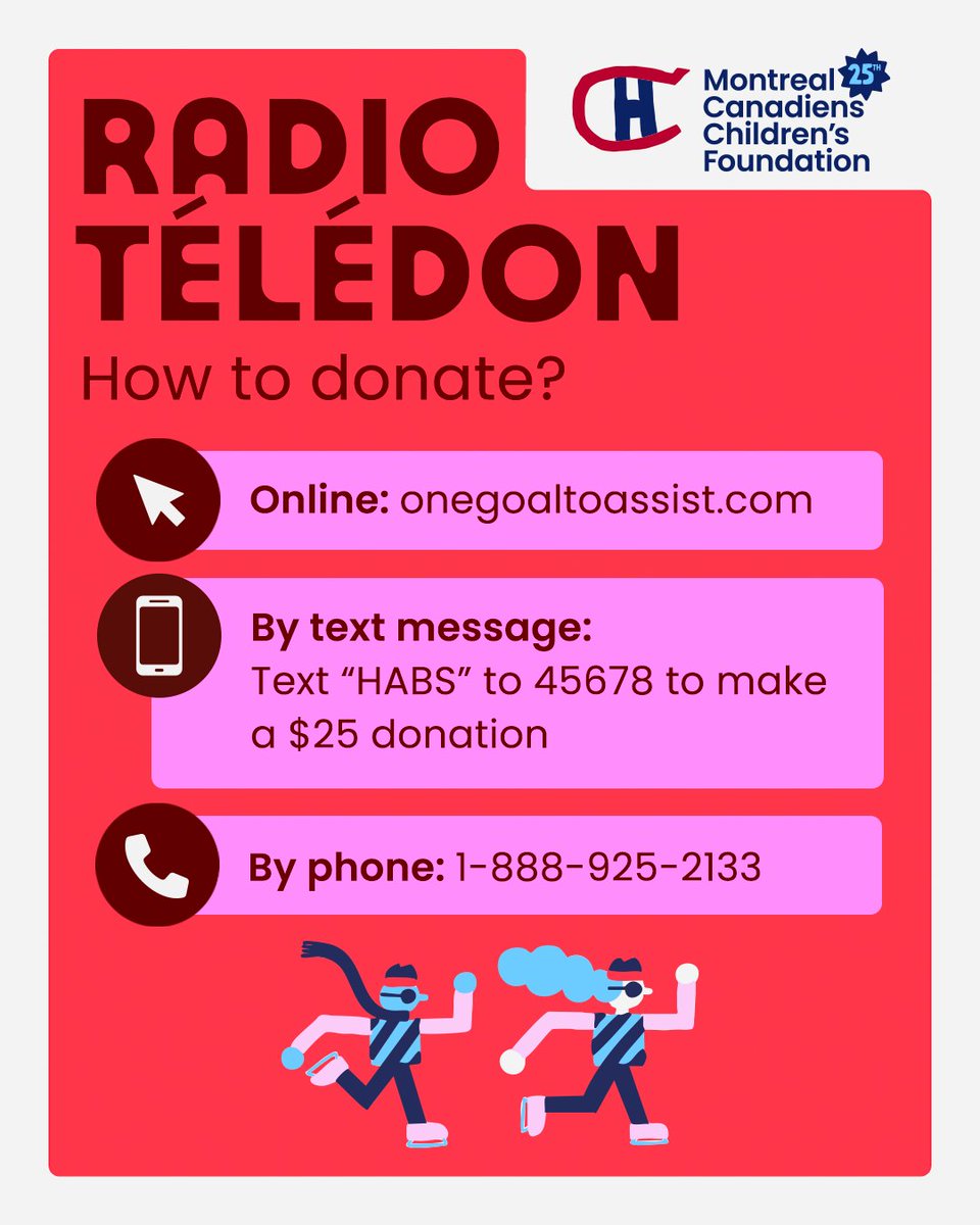 Fondation des Canadiens pour l'enfance tweet media