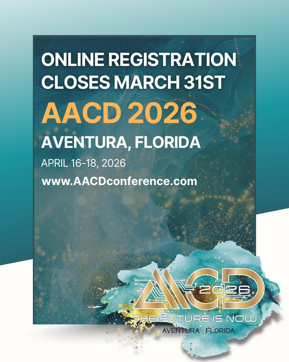 The AACD tweet media