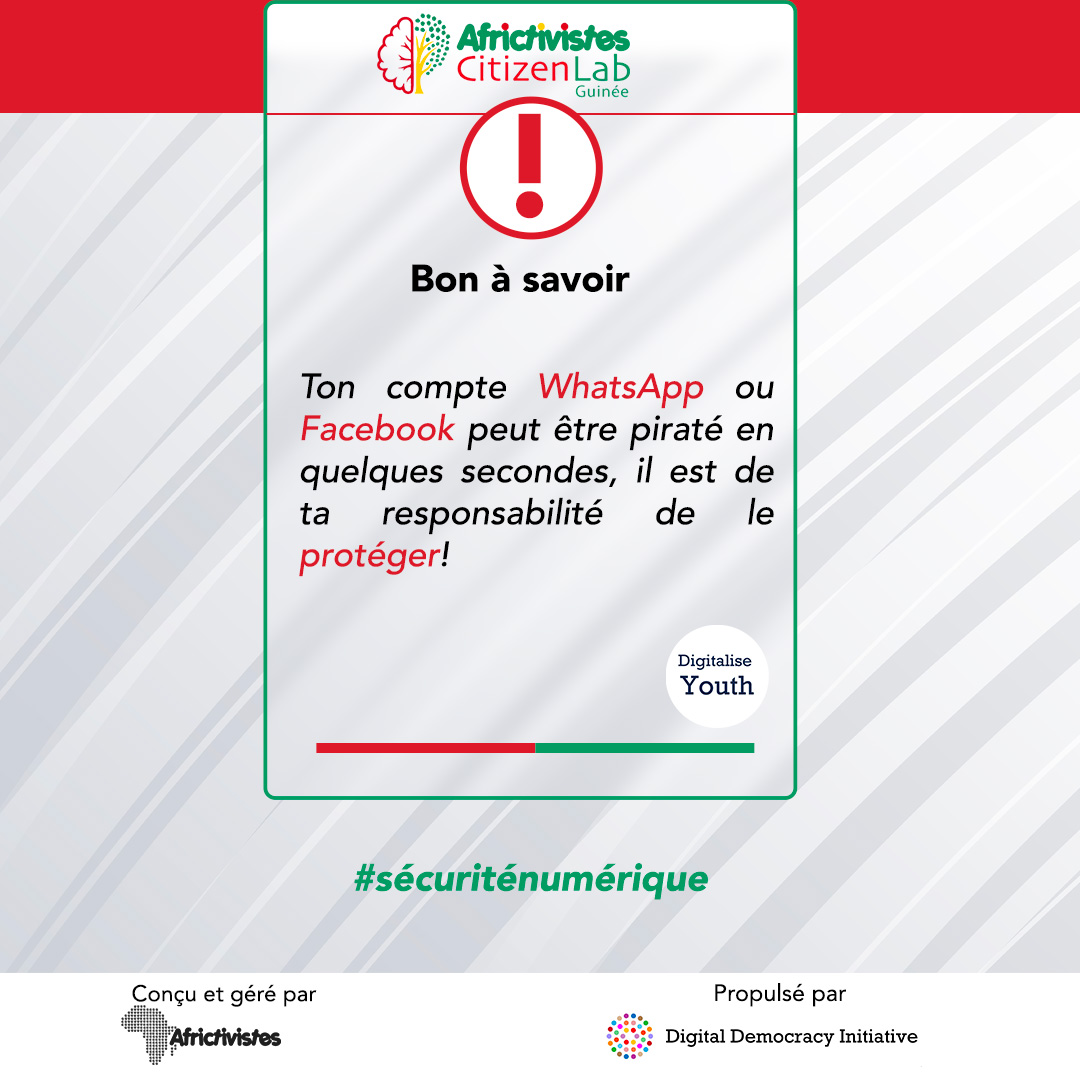 AfricTivistes CitizenLab Guinée tweet media