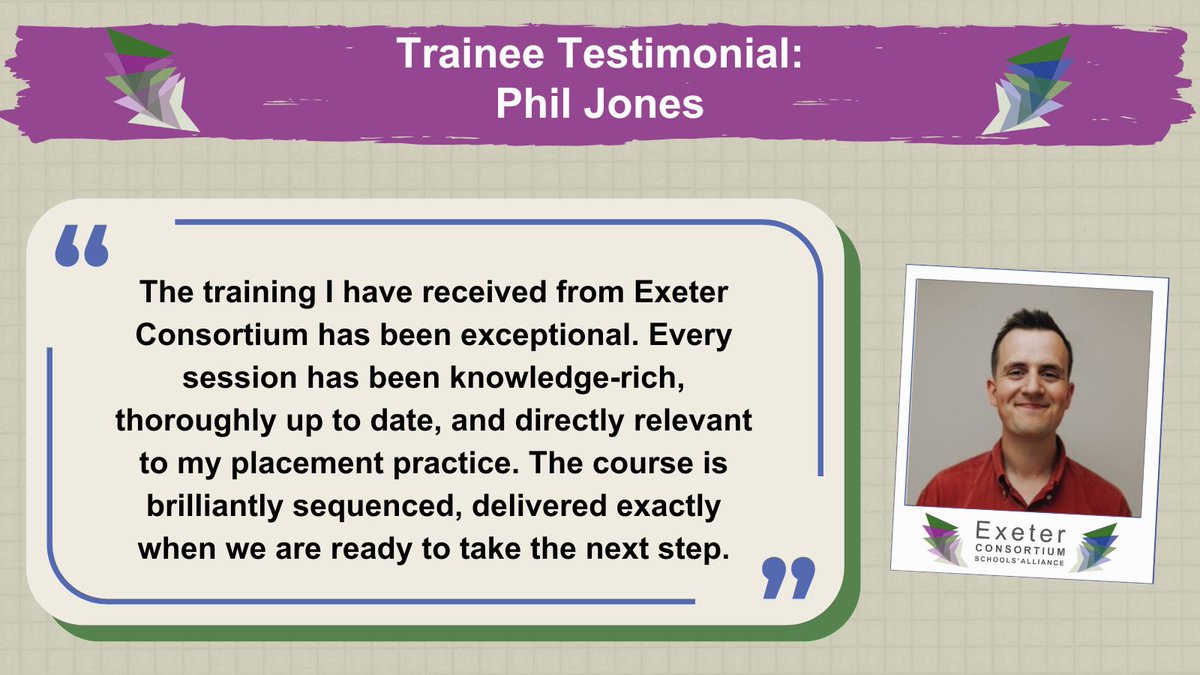 Exeter Consortium Schools' Alliance tweet media