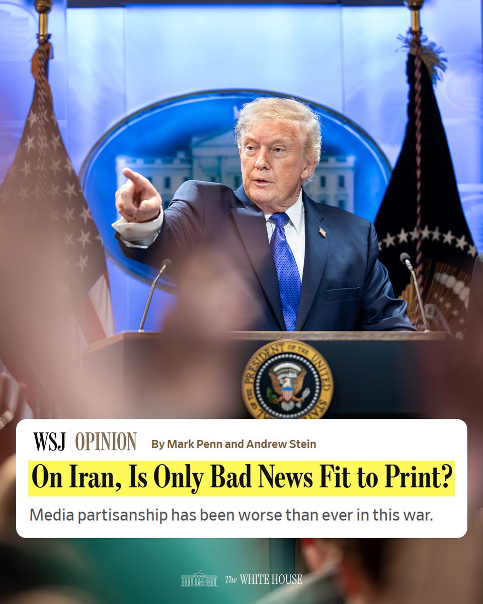 The White House tweet media