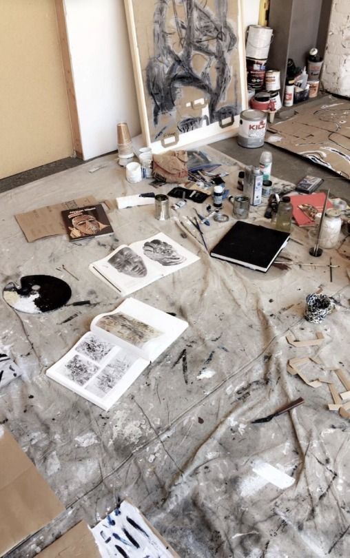 ⠀ 

               vaughan.       ⋮       loc disabled.

⠀ ⠀         ⤷     This is how I left my studio. What can I do?Il I thrive in chaos (i needed an outlet for my stress) 😂
⠀ ⠀
