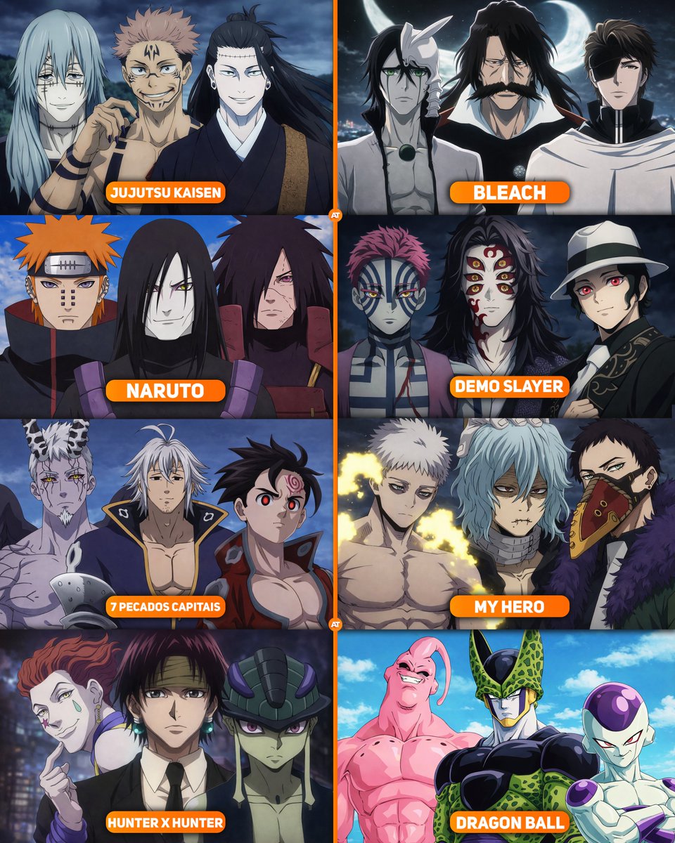 Animes Tendência tweet media